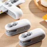 Handheld Mini Heat Sealer Machine - Portable Bag Sealer for Food Snacks