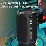 Zealot S49 20W Portable Ourdoor Wireless Subwoofer Speaker,Waterproof IPX 6,Dual Pairing,