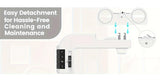 Bidet Attachment for Toilet, Non-Electric Dual Nozzle for Frontal & Rear Wash, Adjustable Water Pressure