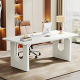 Tribesigns Executive Desk, 70.9" Large Office Computer Desk, Conference Table Meeting Room Table