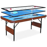 Crux 55' Folding Billiard/Pool Table - Portable & Space-Saving Entertainment!