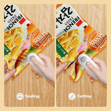1-Pack Food Sealer Machine - Holiday Leftovers Preserver & Meal Prep Vacuum Storage