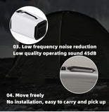 Portable Air Conditioner Mobile Inverter Refrigeration Vehicle Outdoor Carry