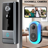 Smart Video Doorbell: PIR Motion Sensor, Two-Way Intercom, Night Vision, Wireless