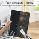 Large Room Air Purifier up to 3000sq.ft, HEPA Double-Sided Intake, PM2.5 Display, Auto Mode, for Pets Smoke Dust Pollen