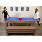 Bench-Included Billiards Table Combo Set