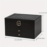 1PC Necklace Earrings Jewelry Storage Organizer Box, Ideal choice for Gifts