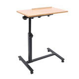 Portable Mobile Lift Computer Folding Desk Study Table Height Adjustable Computer Desk Lap Bed Tray Bed Desk Work Furniture