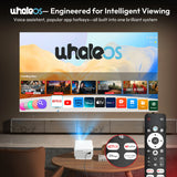 XGODY Projector Netflix Officially 700 ANSI 4K Voice Control Smart for Home
