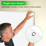 9.8x13ft Launch Monitor Projector Screen with Grommets for Home/Indoor