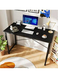 Sweetcrispy 44 In Computer Desk For Home Office, Modern Study Work Table
