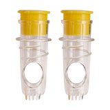 2pcs Manual Lemon Squeezer Easy To Clean Mini Lemon Juicer Portable Citrus Juicer
