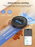Lefant  Robot Vacuum Cleaner with Automatic Emptying M2S Pro for Pet Hair