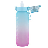 1000ML Fragrance Smelling Water Bottle Portable Air WaterUp Bottle Scent Straw