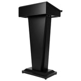 Metal  Lecterns Multi-Purpose Metal Podium Speaking Desk Large Capacity for Church