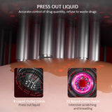 Electric Vibration Massage Comb Red Light Hair Growth Massage Scalp Brush Anti Hair Loss Liquid