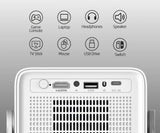 Hp Projector Mc425 1080P Fhd Android 14 with Dual Wifi6 & Bt5.4 Allwinner