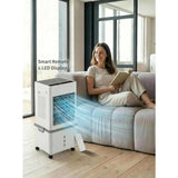 Evaporative Air Cooler for Home Office 10L Tank, Plastic Body, White
