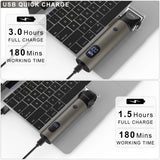 Solimpia hair clipper set T blade hair barber clippers gentleman hair cutting machine
