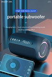 Zealot S49 20W Portable Ourdoor Wireless Subwoofer Speaker,Waterproof IPX 6,Dual Pairing,