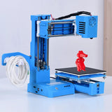 Mini 3D Printer High Accuracy Silent Desktop Printer Printing Function Easy Operation PLA 3D Printer for Beginner DIY Crafts