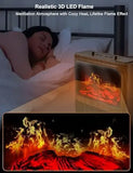 Electric Fireplace Heater 1500W with 3D Flame & Remote Control