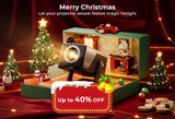 LynCast Outdoor Projector with WIFI 6 and Bluetooth 5.4, 1080P, 8K Support