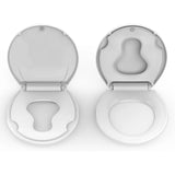 Elongated Toilet Seat with Quick-Release And Quick-Attach Plastic Toilet Seat with Soft Close