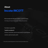 Incott Ghero Pro Wireless Mouse Dual Mode Paw3395 8k 2.4G Ergonomics TTC Golden Wheel