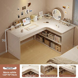 Firm Computer Desk, Bookshelf, Integrated Corner Workbench
