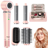 5 in 1 High-Speed Hot Air Styler Frizz-Free Fast Drying No Heat Damage Hair Dryer Curl Volumize
