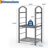 30 Inch High Firewood Rack Outdoor,  Wood Rack for Firewood, Fire Wood Storage