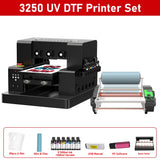 A3 A4 UV Flatbed Printer Epson L805 Rotary Printer for Bottles Phone Case UV DTF AB Film Printing Machine USA/EU/MX Warehouse
