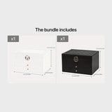 1PC Necklace Earrings Jewelry Storage Organizer Box, Ideal choice for Gifts