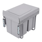 20L Pullout Trash Can for Kitchen Under-Counter Slide-Out Recycling Garbage Trash Can Waste Bin