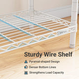 Extra Large Heavy Duty Clothes Rack Freestanding Metal Wardrobe Closet