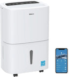 7,000 Sq.Ft Energy Star Dehumidifier with Pump and WIFI for Large Rooms