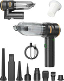 Baiwade Foldable CordlHandheld Car Vacuum Cleaner, 15000PA High Power