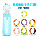 750ml/25oz Fruit Flavor Water Bottle 0 Sugar 0 Calories Sports Drinking Cup