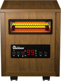 DR-123 Indoor Portable Space Heater with Remote Control for Mobility, Pro