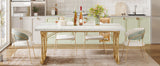 Modern Dining Table,Kitchen Table for 4-6 People