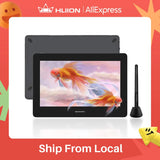 GAOMON 11.6 Inch Graphics Tablet Screen PD1220 Digital Tablets Battery Free Pen Drawing Display Support PC Mac Windows AndroidOS