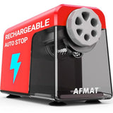 Electric Pencil Sharpener 6 Hole Cordless and Rechargeable Colo Pencil Sharpener for 6-11mm Pencils