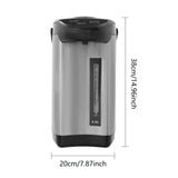 4L/135oz Water Boiler Electric Kettle Stainless Steel 110V Fast Boiling for Home/Office