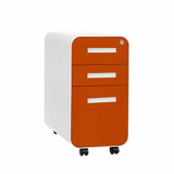 Furniture Stockpile Slim 3-Drawer Mobile File Cabinet with Lock - Under Desk