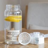 350/550ml Travel Plastic Clear Drinking Bottle Sports Water Bottle Drinking Cup