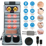 Foldable Electric Massage Mat with Heat Timer Foot for Home Office Use