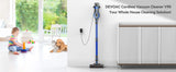 Devoac 40Kpa 5 in 1 Ultra-Light Cordless Stick Vacuum for Hard Floor Carpet