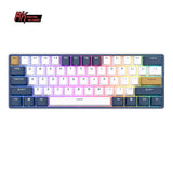 RK61 Plus ROYAL KLUDGE Tri-mode Mechanical Keyboard 2.4G Wireless Bluetooh RGB Backlit Gamer Keyboards