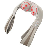 Deluxe Heat Shiatsu Massager for Neck & Shoulders, 3-Speed with Straps